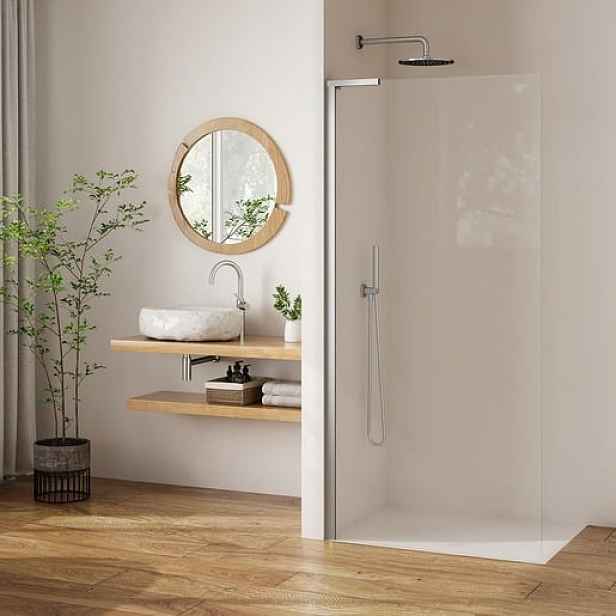 Roth Pastel sprchová zástěna walk-in 120 cm PLTWU120200VPE