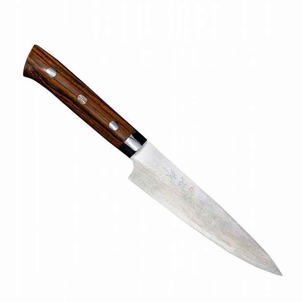 Takeshi Saji Iw Ručně kovaný Aogami#2 Color Japonský Nůž Univerzální 13 cm