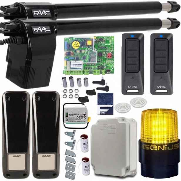 Sada pro automatizaci brány Faac 414 Short Lamp Led