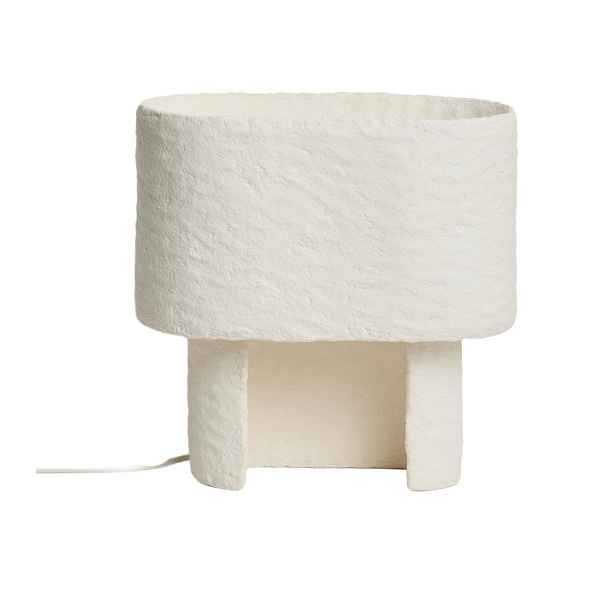 Bílá stolní lampa (výška 37,5 cm) Bedala – Kave Home