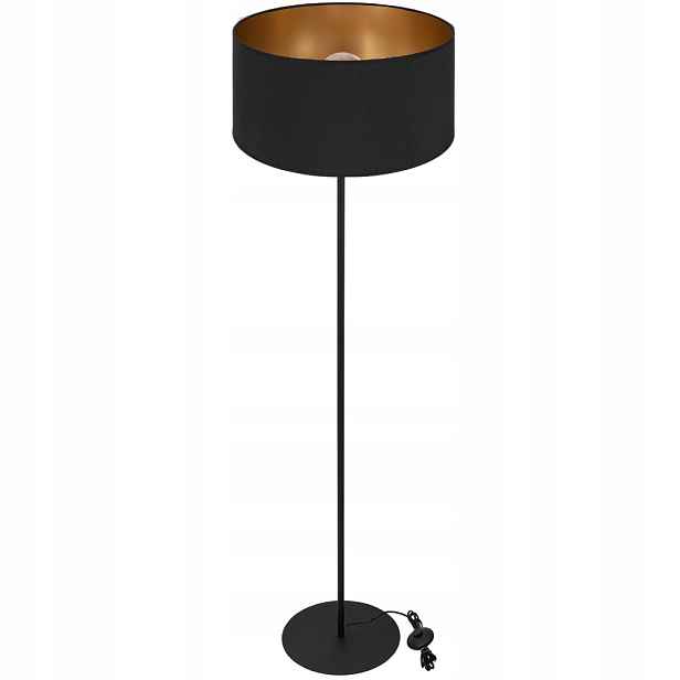 Moderní Podlahová Stojací Lampa S Válečkovým Stínítkem