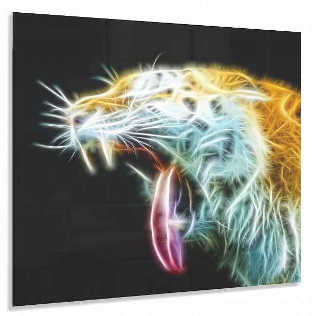 Ochranný Panel 4mm 50x60cm Dekorativní Kalený Do Kuchyně Lacobel
