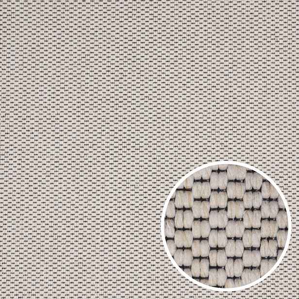 AKCE: 300x350 cm Kusový koberec Nature cream - neúčtujeme odřezky z role - obšitý ze všech stran, šíře, bílá, filc, chodba / předsíň, Timzo