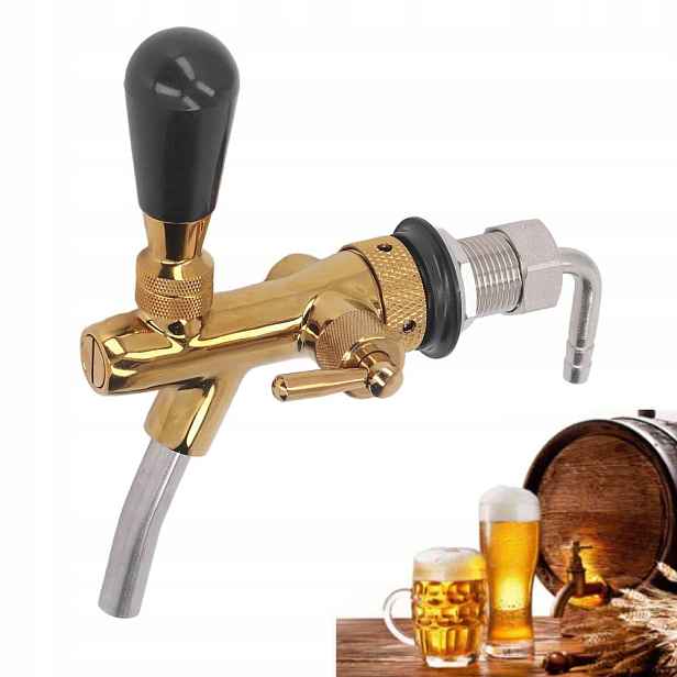 Kran Víno Pivo Alkohol Dávkovač Nalévač Vody Kohoutek Piva