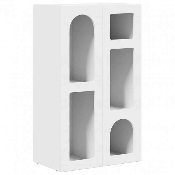 vidaXL Servírovací skříň ELST Bílá 59 x 35 x 100,5 cm Kompozitní dřevo