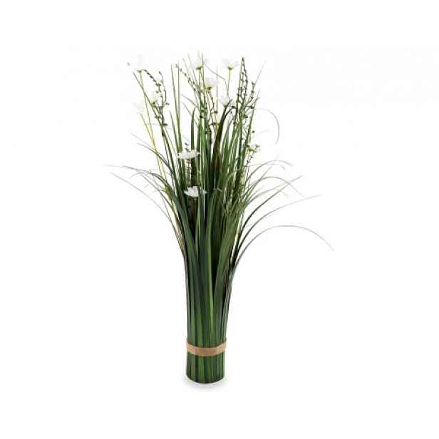 Umělá květina Svazek kvetoucí trávy, 66 cm