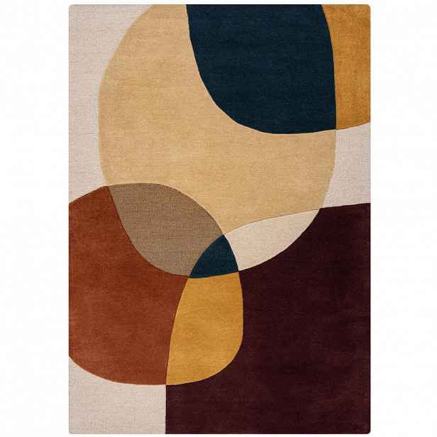 Flair Rugs VLNĚNÝ KOBEREC, 120/170 cm fialová, vícebarevná