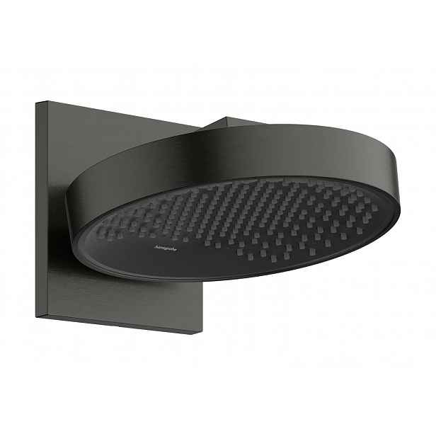 Hansgrohe Rainfinity - Hlavová sprcha, průměr 25 cm, EcoSmart, kartáčovaný černý chrom 26227340