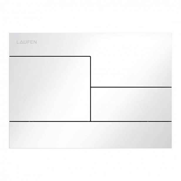 Laufen INEO - Ovládání splachování, lesklá bílá H9001180000001