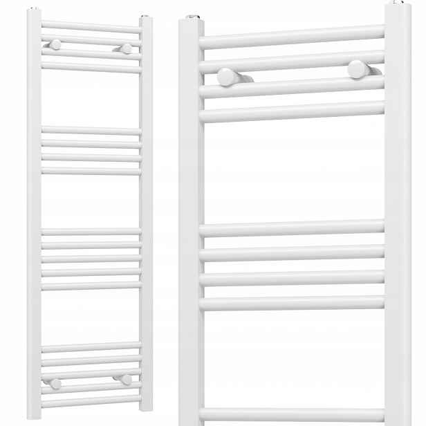 Koupelnový Radiátor Žebřík 400x1200 409W 18-ŽEBEREK Bílý Slim 40x120cm