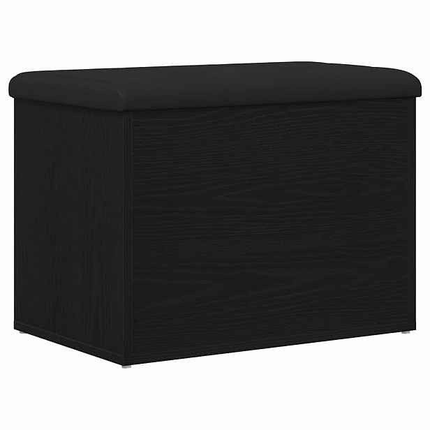 vidaXL Úložná lavice Černý dub 62 x 42 x 45 cm Kompozitní dřevo