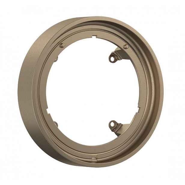Axor ShowerSelect ID - Prodloužení 17x17 cm, kartáčovaný bronz 13646140
