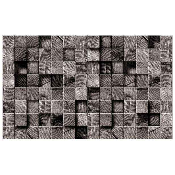 Fototapeta Dřevěné bloky Loft Eko Minimalismus Čtverce 350x250 lepidlo