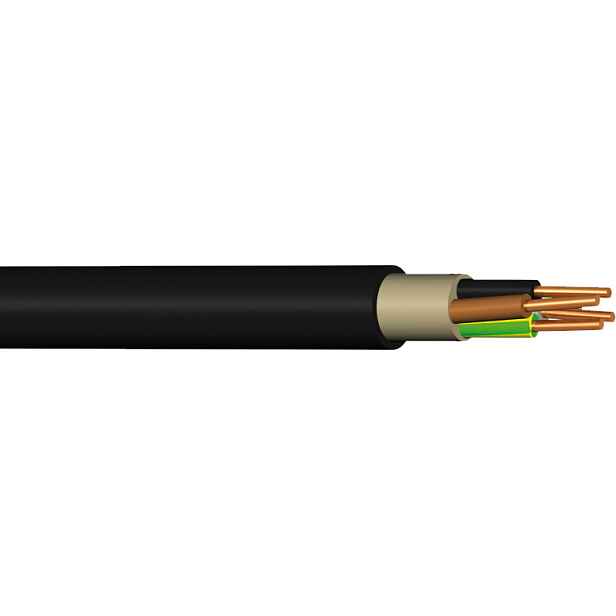 Kabel CYKY-J 4× 2,5 RE 100 m/bal.