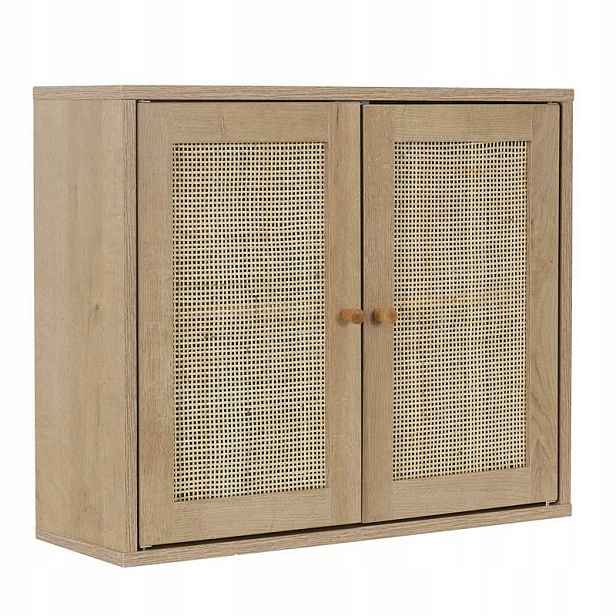 Koupelnová skříňka závěsná 60x50 cm Mdf boho s policemi