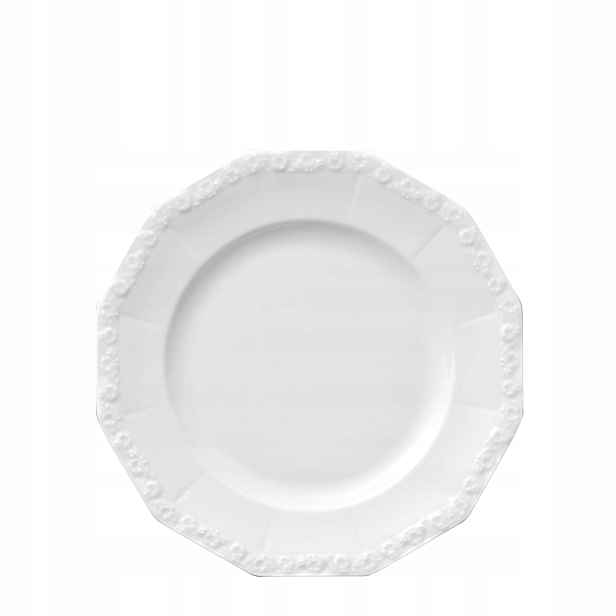 Rosenthal Maria Bílý talíř dezertní/snídaňový porcelán 21 cm