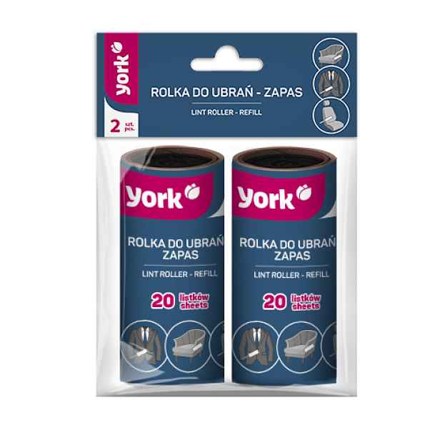 YORK - Lepící válček náhrada 2ks
