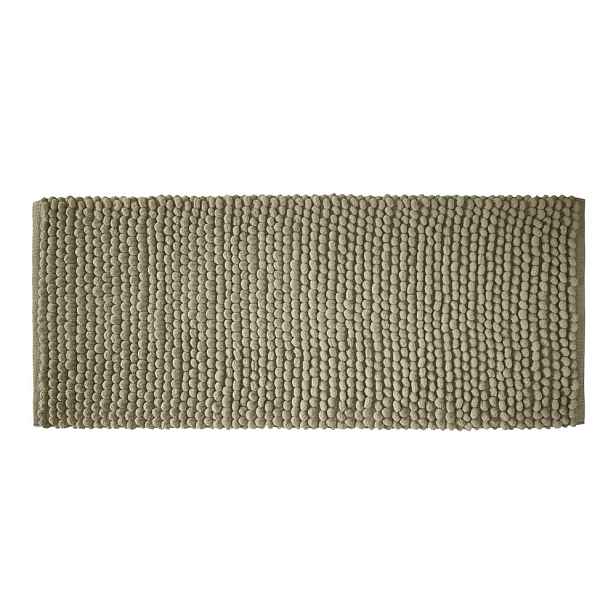 Zelená koupelnová předložka 50x120 cm Aspen Bobble – Bianca