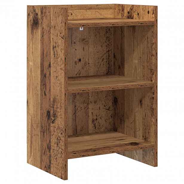 vidaXL Noční stolky Staré dřevo 40 x 30 x 60 cm Kompozitní dřevo