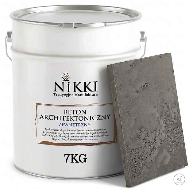 Fasádní omítka s architektonickou strukturou Betonu 7 kg, šedá tmavá