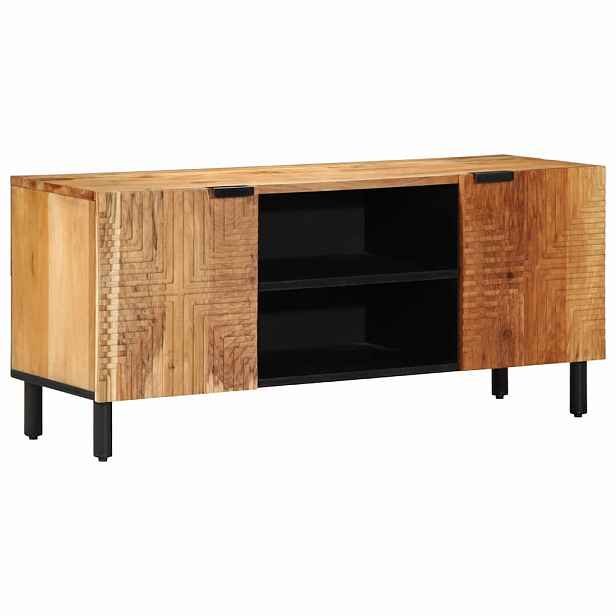 vidaXL TV stolek 105 x 33 x 46 cm masivní akácie