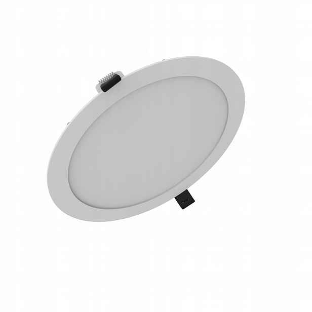 Zápustné svítidlo Slim Alu D205 V 19W Ms 840 Bílé Cct