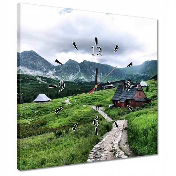 Hodiny 40x40 Tatry Hala Pásová