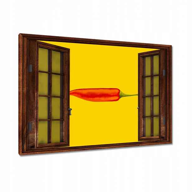 Obrazy 90x60 Červená chilli paprička