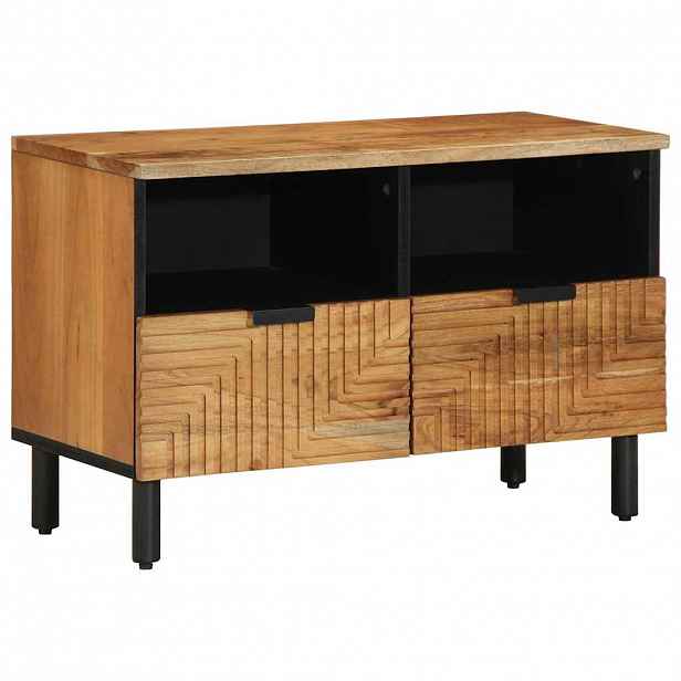 vidaXL TV stolek 70 x 33 x 46 cm masivní akácie