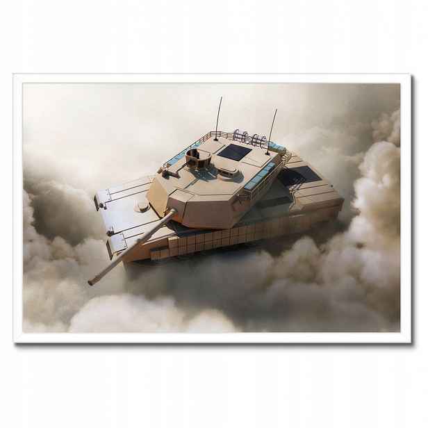 Plakáty v rámu 60x40 Těžký vojenský tank