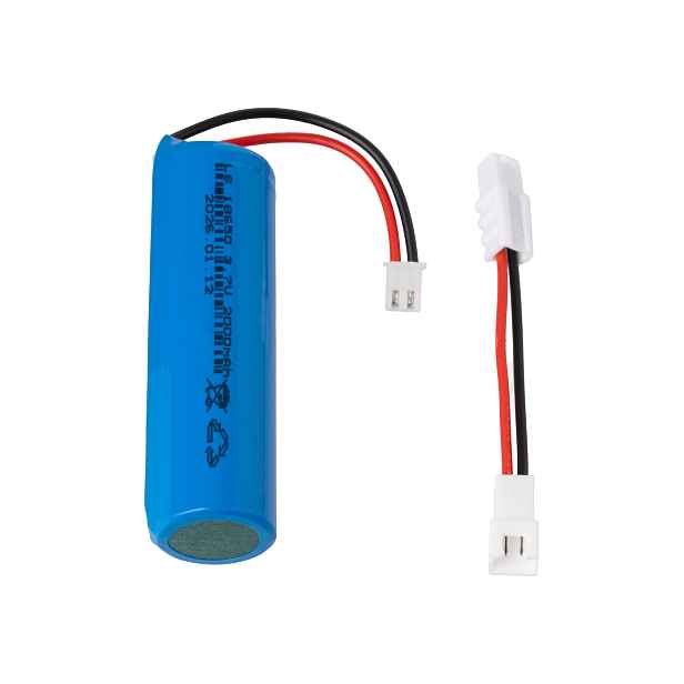 Baterie 18650, 2000mAh, 3.7V s konektorem