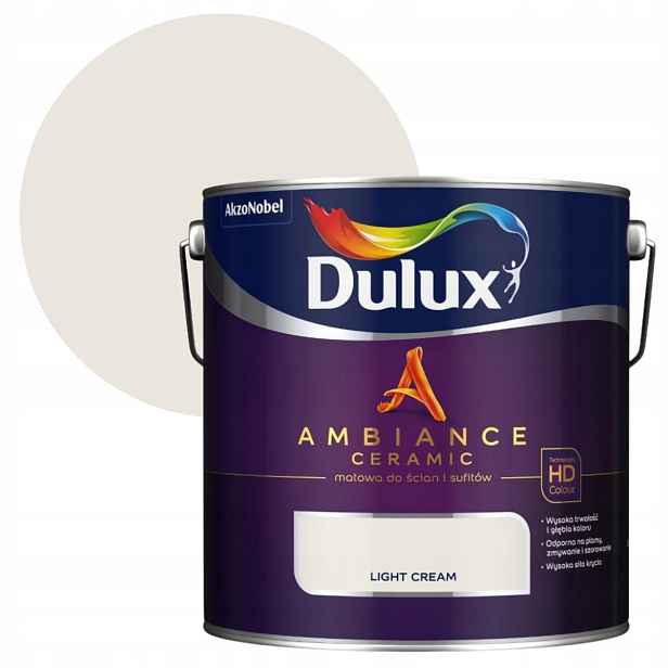 Dulux Ambiance Barva 2,5L Light Cream