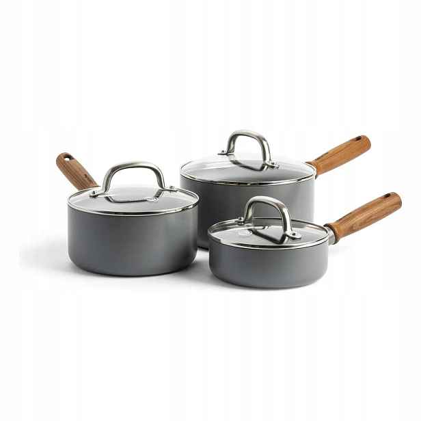 GreenPan Mayflower Pro Sada rendlíků, 6 ks, uhlově šedá
