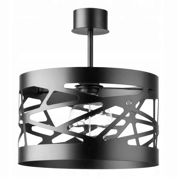 Stropní nástěnná lampa Modul Frez Černá 34 cm Vyměnitelné Sigma Lighting
