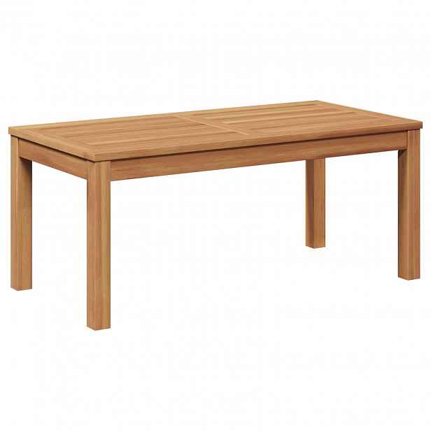 vidaXL stůl Hnědá 95 x 45 x 40 cm Pevné teakové dřevo