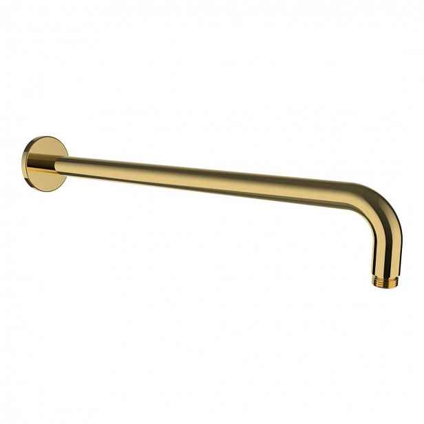 Laufen - Sprchové rameno nástěnné, 42 cm, lesklá zlatá HF960109463001
