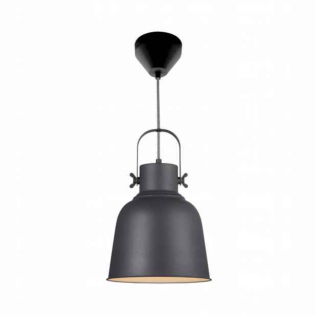 Převis Stropní Svítidlo Kovová Šedá E27 36 cm Nastavitelná Moderní Nordlux