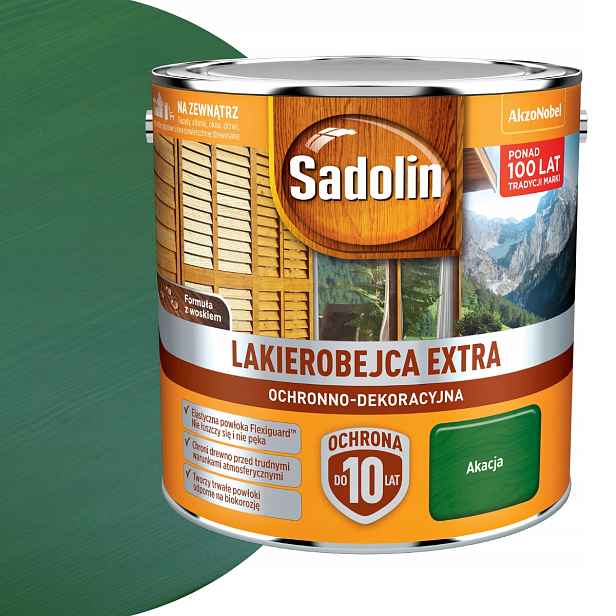 Sadolin Lak na dřevo Extra 2,5L Akácie