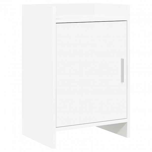 vidaXL Noční stolky Bílá 40 x 30 x 60 cm Kompozitní dřevo
