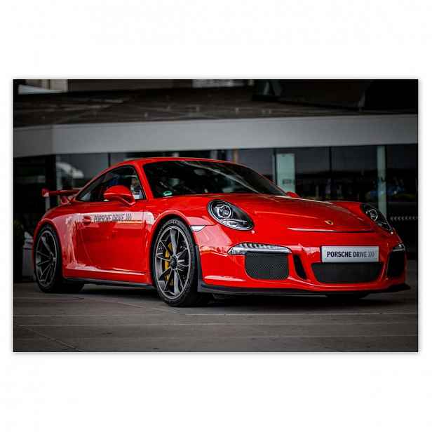 Fototapety 104x70 Červené Porsche