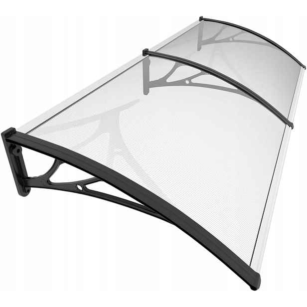 Stříška Nad Vchodové Dveře Zastřešení Vounot 200x80 cm Polykarbonát