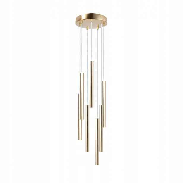 Závěsná lampa Závěsný lustr Sopel Lux Zlatý Kov G9 pro Sigma Lighting