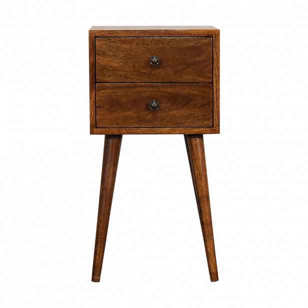 Artisan Furniture KOMODA Newton kaštan, 3 zásuvky, tmavě hnědá
