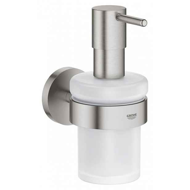 Dávkovač mýdla Grohe Start Accessoriess držákem supersteel 41195DC0
