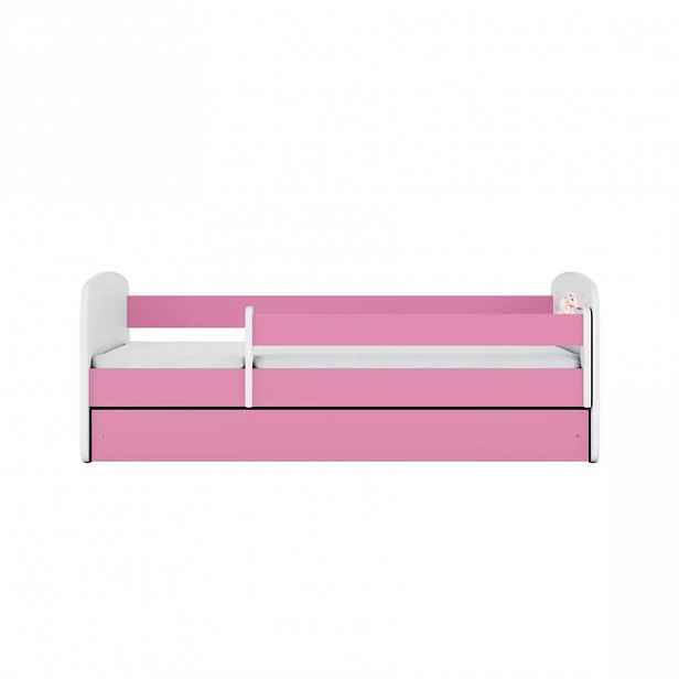 Dětská postel Babydreams růžová 70x140 Kůň