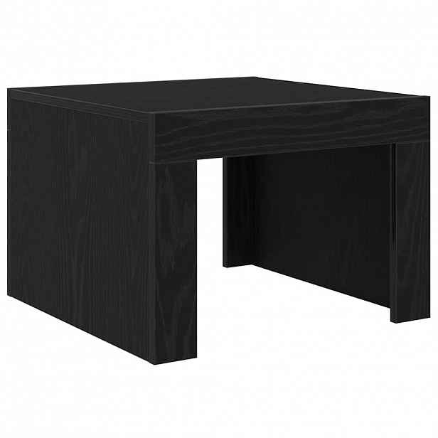 vidaXL Konferenční stolek Černý dub 50 x 50 x 35 cm Kompozitní dřevo