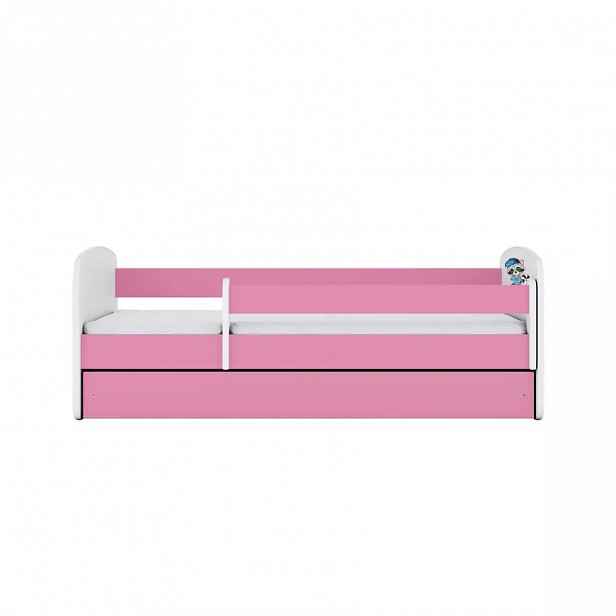 Dětská postel Babydreams růžová 70x140 Mýval