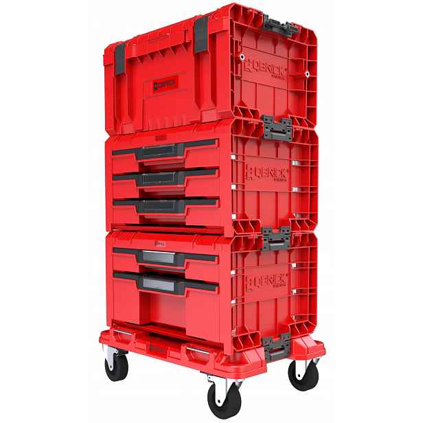 Nástrojový box na kolečkách Qbrick System Pro Drawer Workshop Set 4