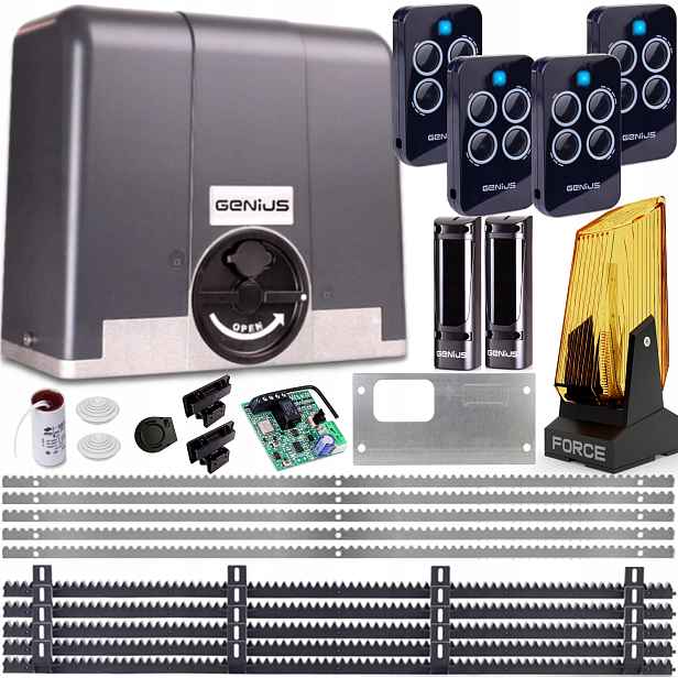Set Genius Blizzard 500 Kg 4xPILOTOVÁ Lišta Lampa