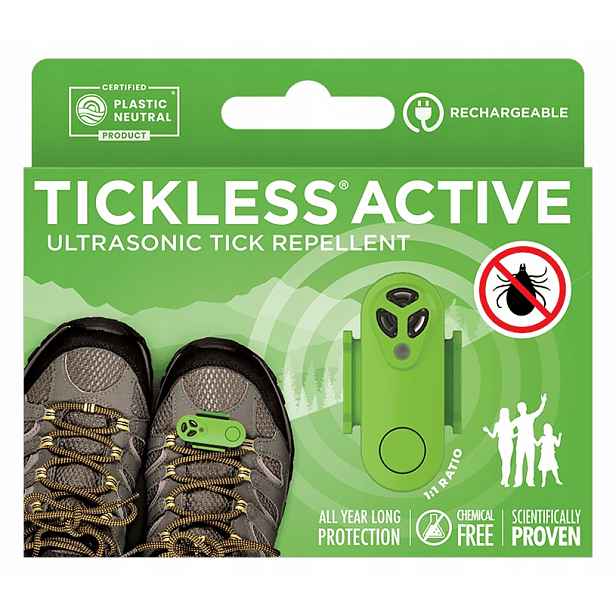Tickless Active Nový Model Ochrana bez chemie proti klíšťatům na klíšťata